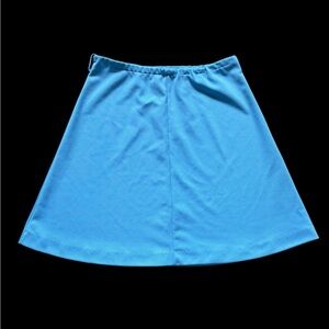 Blue A-Line Vintage 70’s Skirt